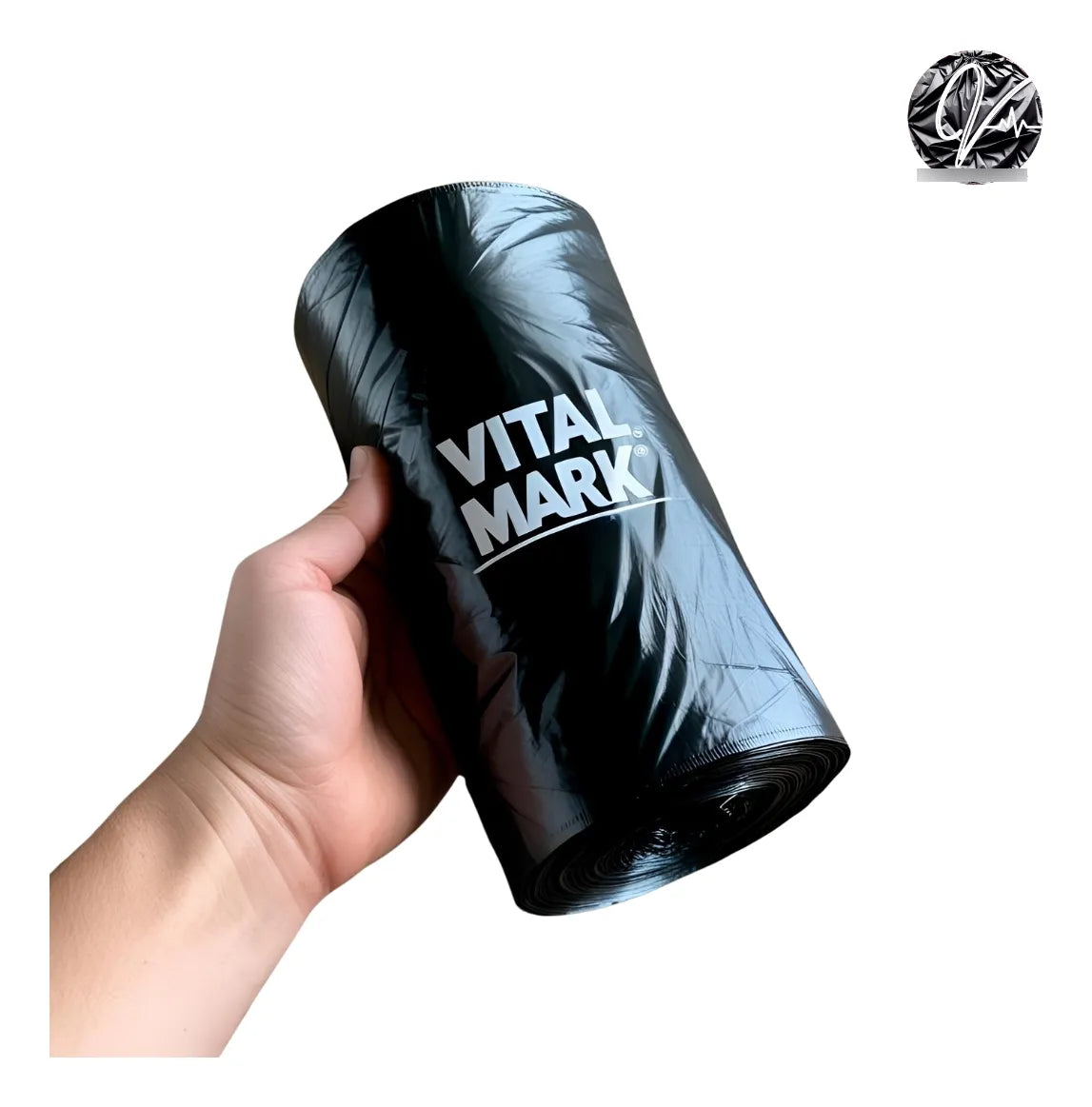 Bolsa De Basura Negra 90cm X 64cm Vm : 20 Bolsas Grandes