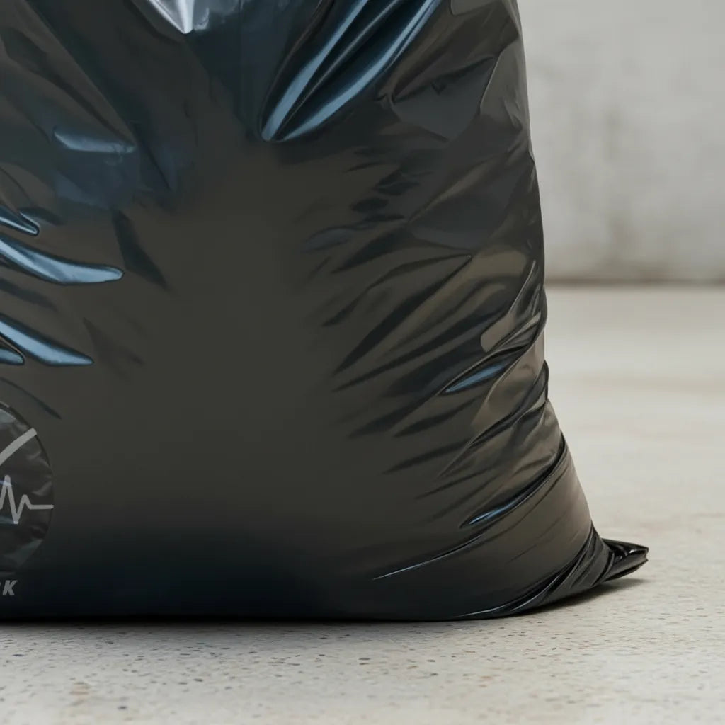 Bolsa Industrial Negra 98cm X 116cm Vm : 9 Bolsas Basura