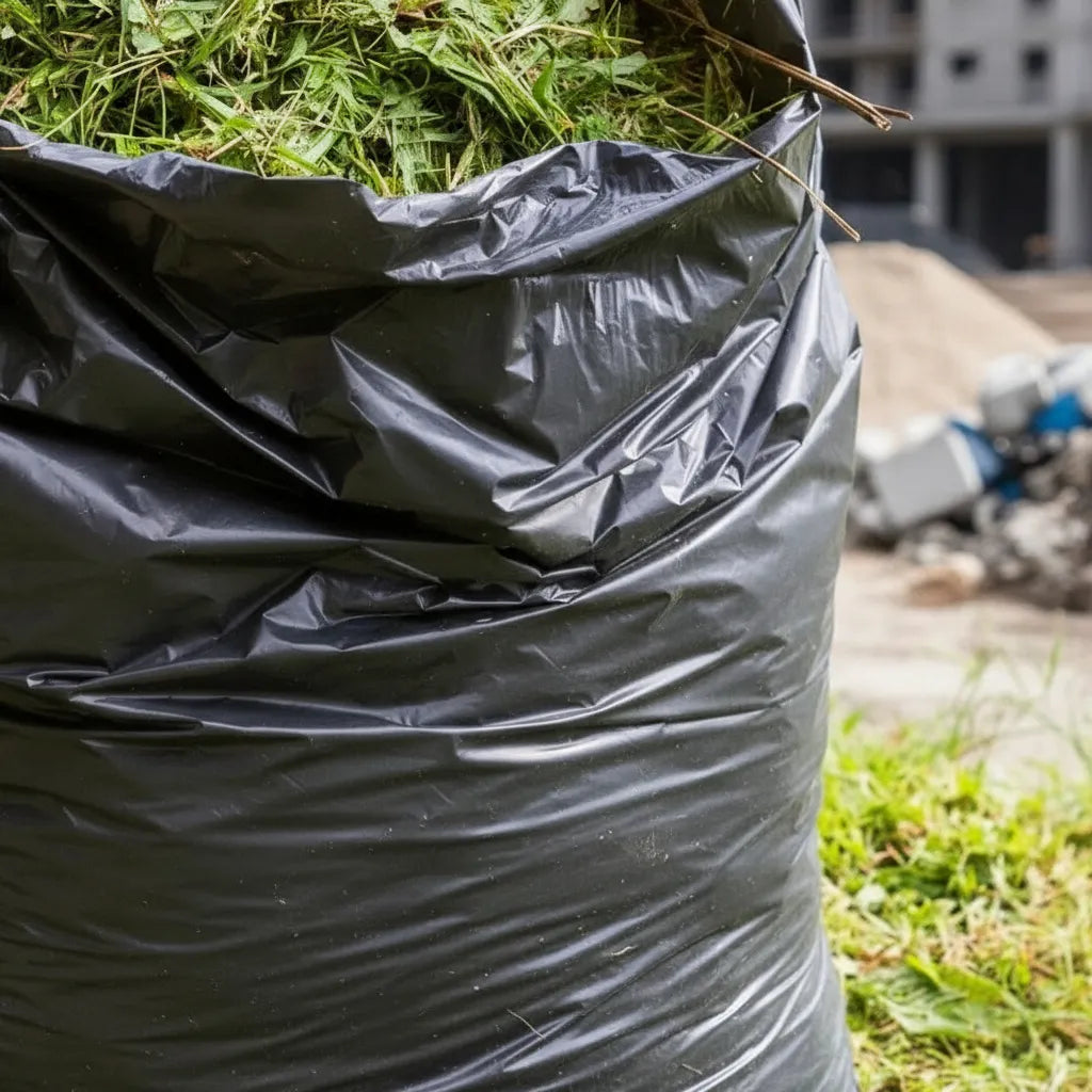 Bolsa Industrial Negra 98cm X 116cm Vm : 9 Bolsas Basura