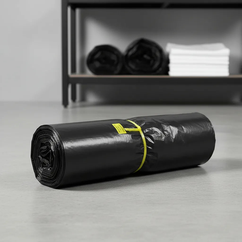 Bolsas De Manija Plasticas 15kg Blanco Negro Verde 100 Und