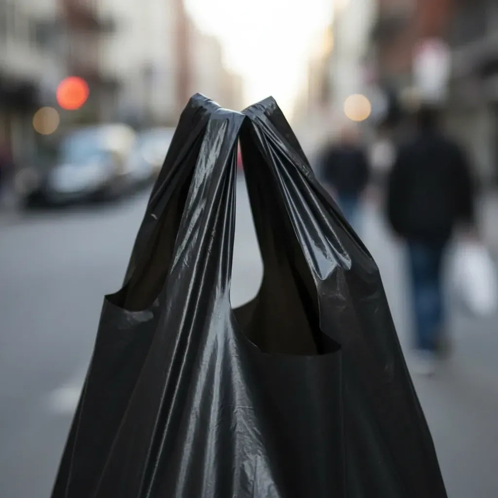 Bolsas De Manija Plasticas 15kg Blanco Negro Verde 100 Und