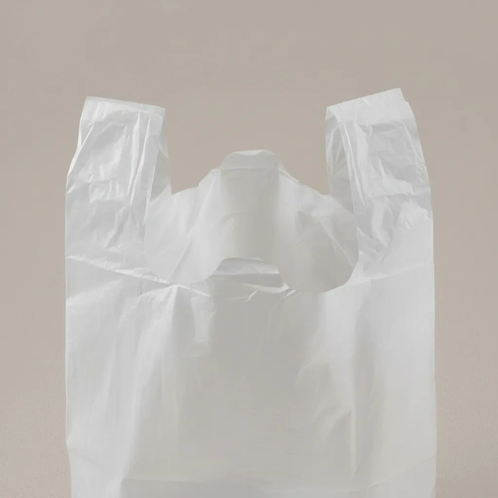 Bolsas De Manija Plasticas 15kg Blanco Negro Verde 100 Und