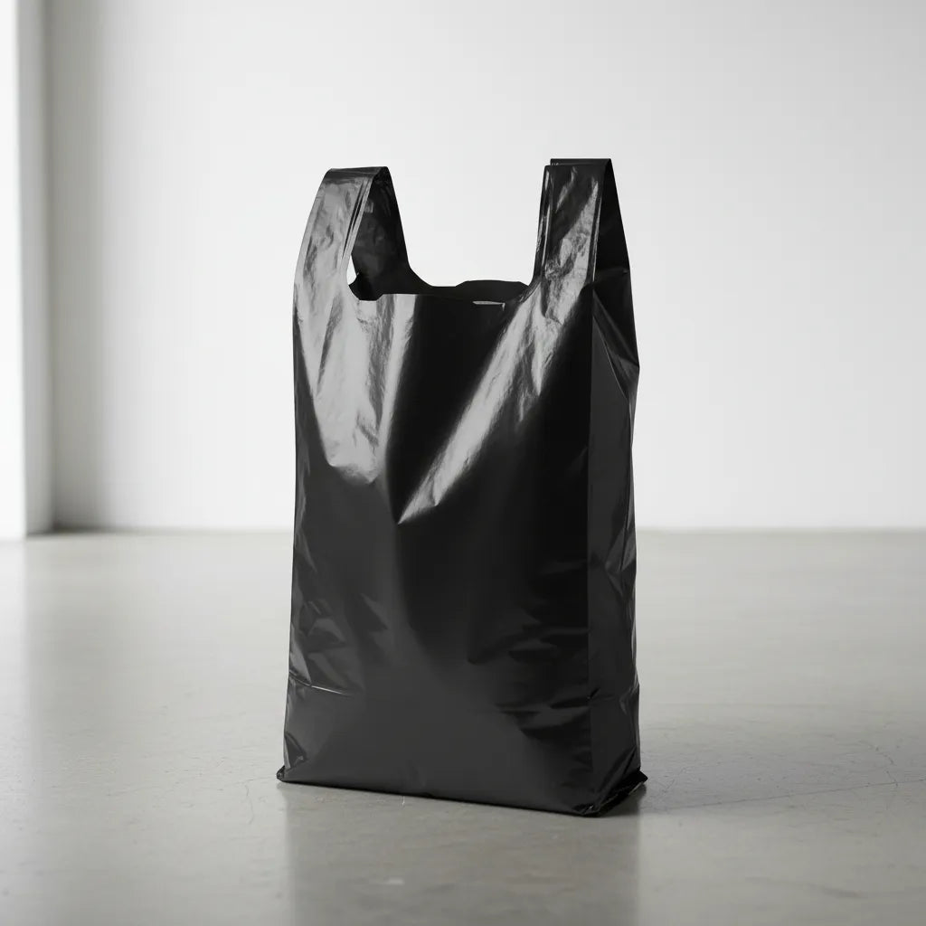 Bolsas De Manija Plasticas 3kg Negra  X100 Und -30cm x 20cm