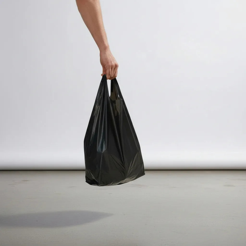 Bolsas De Manija Plasticas 3kg Negra  X100 Und -30cm x 20cm