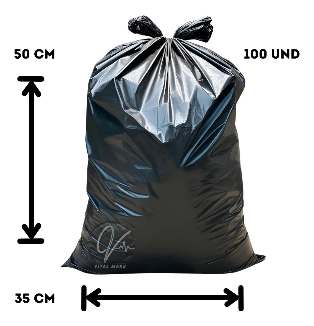Bolsa Negra Basura - Todos los Tamaños