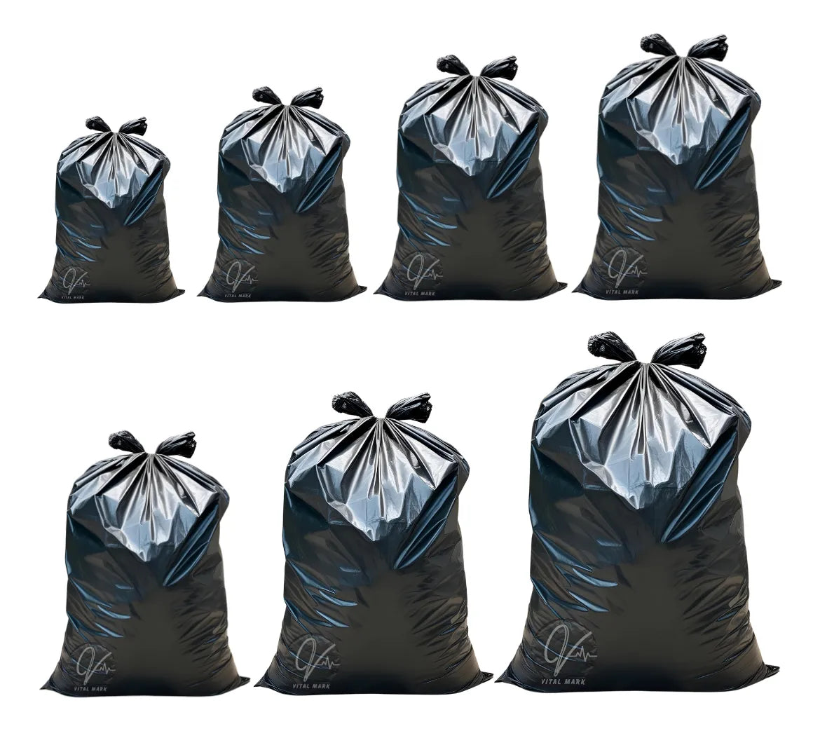 Bolsa Negra Basura - Todos los Tamaños