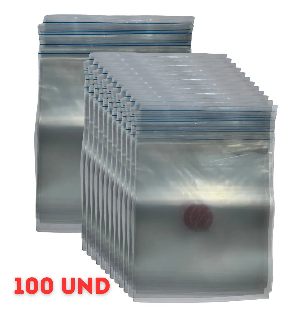 Bolsas Herméticas Plasticas 4 X 3 Cm 100 Unidades
