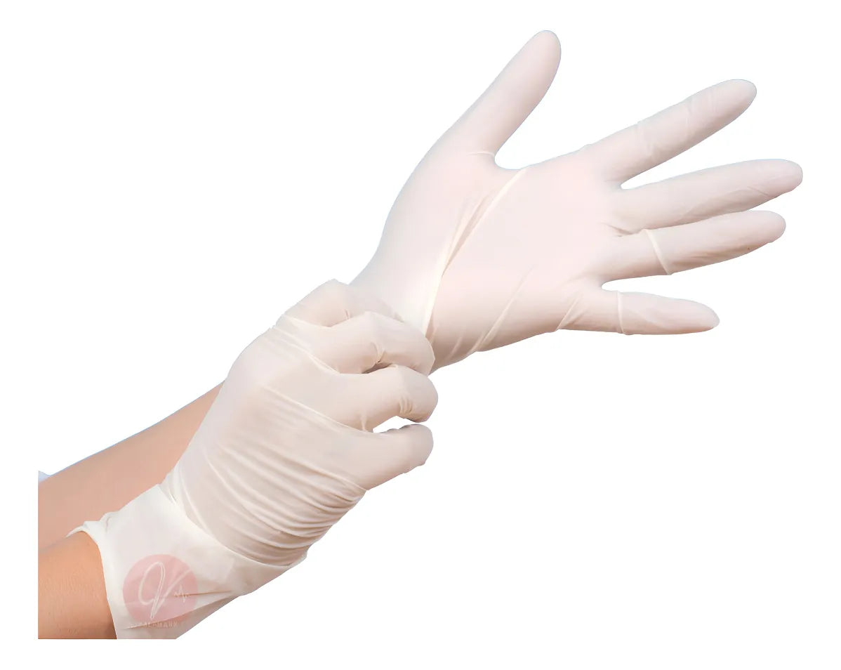 Guantes Latex Caja X 100 Quirúrgico Tallas S M Y L