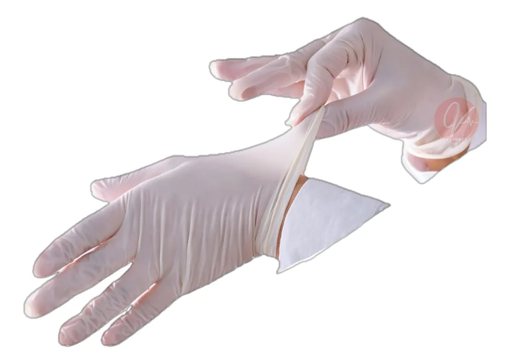 Guantes Latex Caja X 100 Quirúrgico Tallas S M Y L