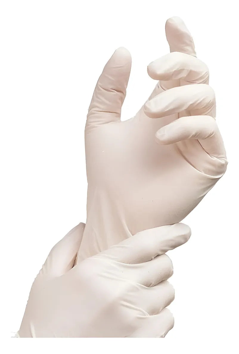 Guantes Latex Caja X 100 Quirúrgico Tallas S M Y L