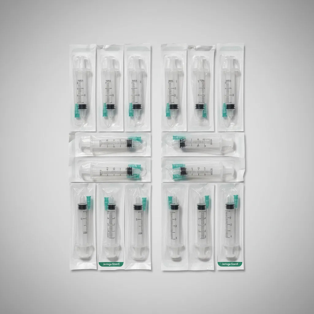 Jeringas Esteriles 5ml Con Aguja (21g X 11/2 ) Caja X100 Und