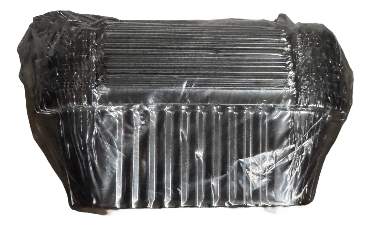 Molde Aluminio Para Lasaña De 16 Oz Paquete X20 Unidades