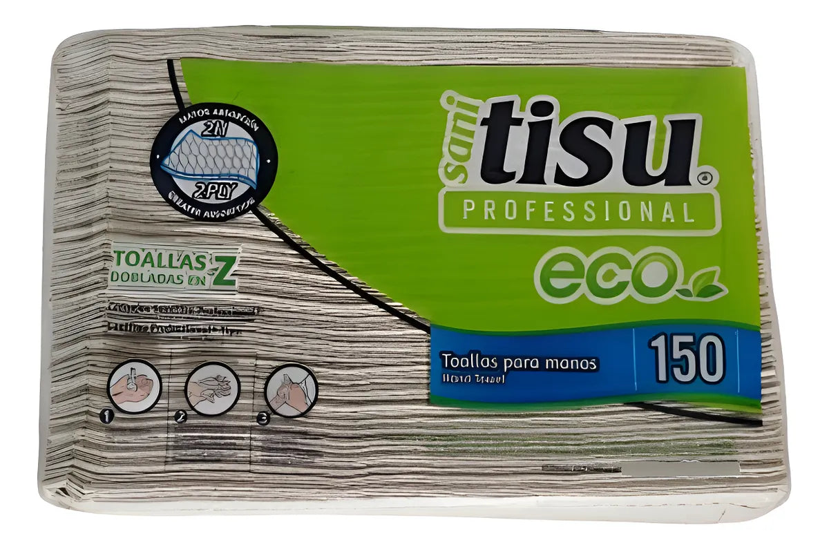 Toallas De Manos Paquete X150 Und Eco Profesional En Z