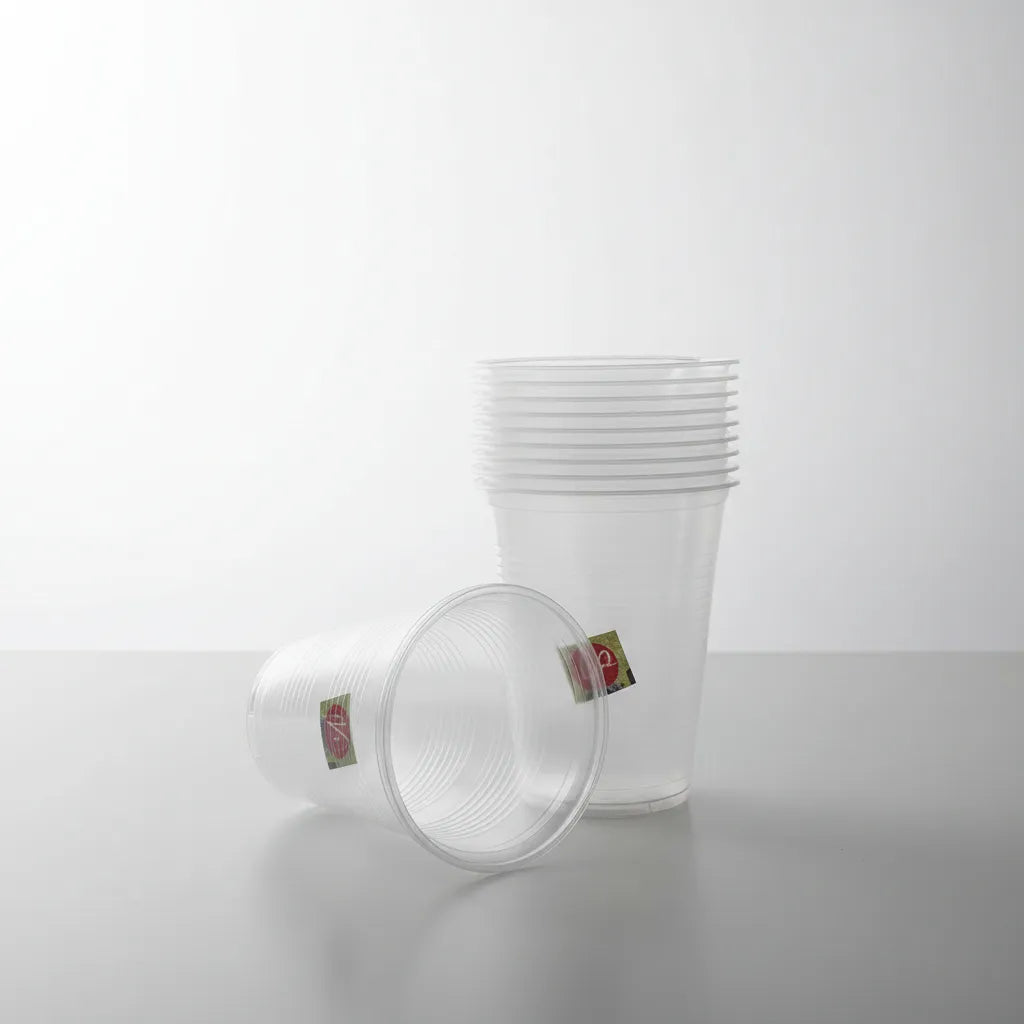 Vasos Desechables Transparente 16 Oz Paquete X 25 Unidades