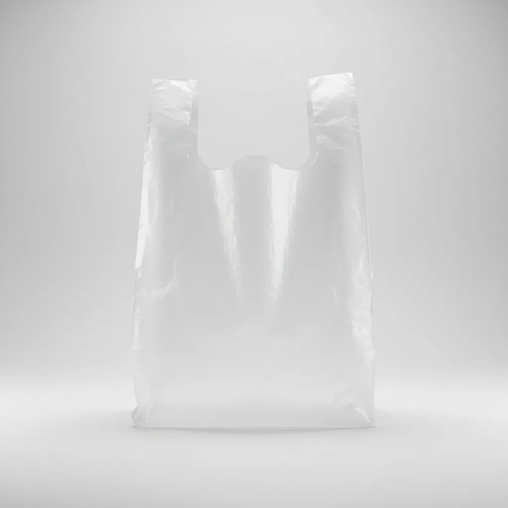 Bolsas De Manija Plasticas 3kg Blanca  X100 Und -30cm x 20cm