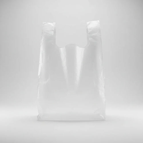 Bolsas De Manija Plasticas 3kg Blanca  X100 Und -30cm x 20cm