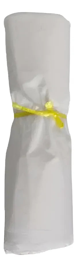 Bolsas De Manija Plasticas 3kg Blanca  X100 Und -30cm x 20cm