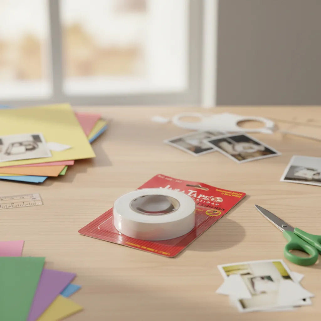 Cinta Doble Faz Espuma 18 Mm X 2 Mts Trabajo Pesado