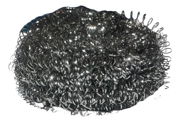 Esponjilla De Brillo En Acero Inoxidable X3 Unds