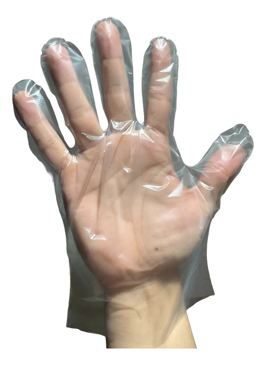 Guantes Manipulación De Alimentos X100 Und Biodegradable