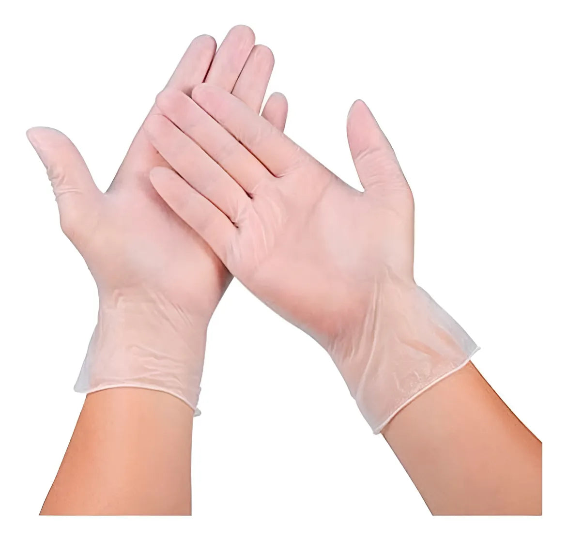 Guantes De Vinilo Talla M Y L Caja X100 Unid