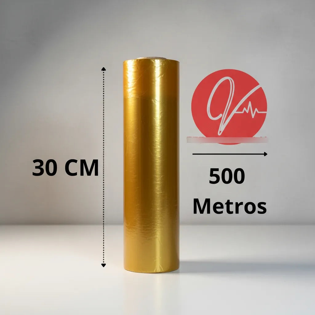 Papel Vinipel 30cm X 500m Film Flexible Alimentos